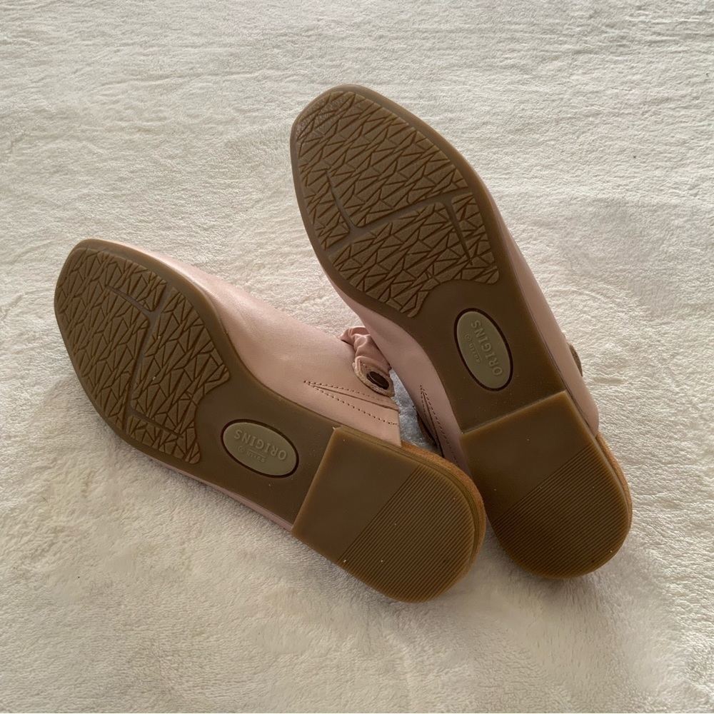 EARTH Origins Dusty Pink Leather Mules, Ren- 256076WLEA - Picture 4 of 5